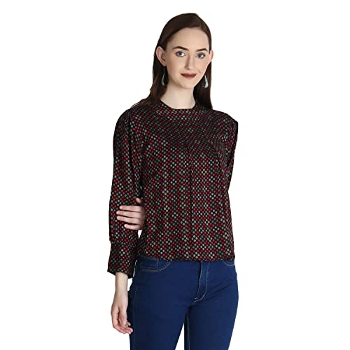 Image of DHRUVI TRENDZ Women's Regular Fit Shirt