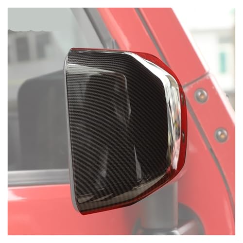 Obudowa lusterka wstecznego do Jeep Wrangler JK 2007-2017, akcesoria samochodowe, osłona lusterka bocznego, materiał ABS, zewnętrzne lusterko boczne samochodu