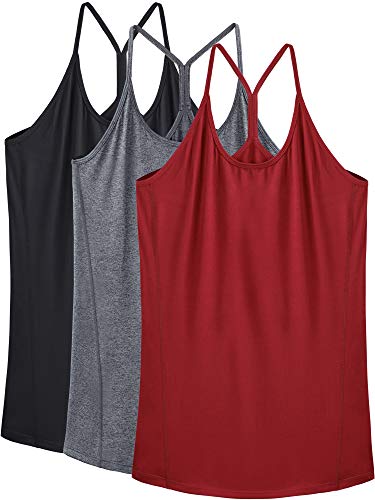 Image of NELEUS Women's Workout Tank Top Racerback Yoga Tanks Athletic Gym Shirt