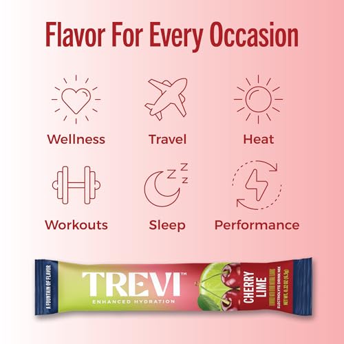 Image of TREVI Electrolytes Powder Packets, Sugar Free Hydration, Arctic Frost | 28 Count Essential Daily Drink Mix, 0 Sugar, Magnesium, Potassium, Vitamin C, Calcium, B6 & B12 Vitamins