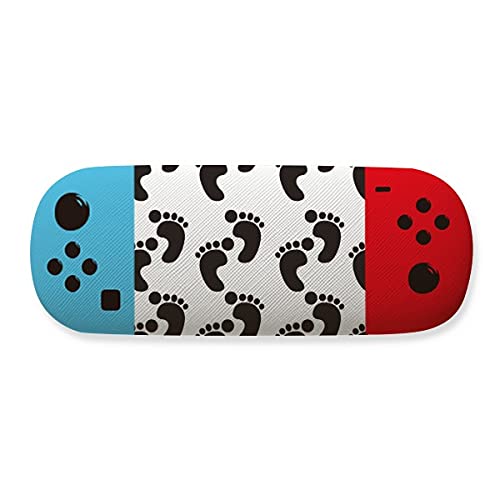 Étui de rangement pour lunettes brisées étui noir rigide motif pas antichoc