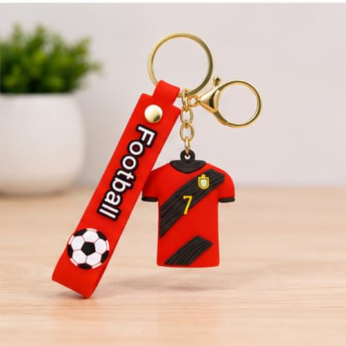 Image of Cute 3D Keychain | Keyring & Quirky Bag Charm | Hard Silicone, Unbreakable | Travel Essential | Kids Friendly | Strap & Bag Hook