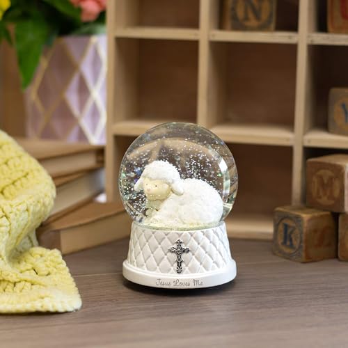 DEMDACO Musical Water Globe de Jesús caja musical infantil de agua 8