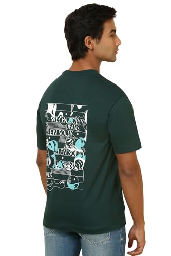 Allen Solly Mens T Shirt Green