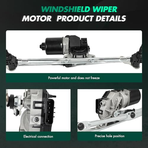 Image of SCITOO Windshield Wiper Motor Compatible For FIAT For Panda 2003-2012