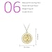 Produktbild XCWXM Kette Damen Münzkette 925 Silber Halsreif Gold Charm Anhänger Geburtstag Halskette Frauen Modeschmuck