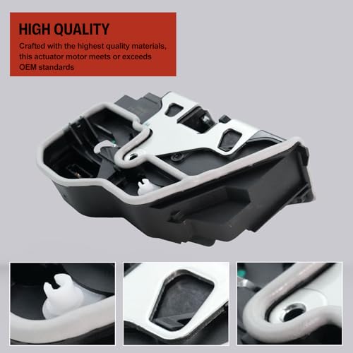 Image of Front Left Driver Side Power Door Lock Latch Actuator Motor for BMW 135i, 320i, 323i, 325i, 325xi, 328i, 330i, 335d, 335i, 340i, 428i, 520i, 525i, 528i, 530i 2003-2019 OE 937800 51217202143