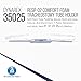 Dynarex Comfort-Foam Tracheostomy Tube Holder - with Soft Foam Tube Padding & Secure Hook & Loop Closure, Supports & Stabilizes Airflow - Tracheostomy Supplies - Anti Disconnect, Box of 12 (Medium)