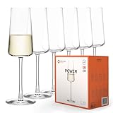 Stölzle Lausitz Champagner Gläser Power 6er-Set 240ml – Eleganter...