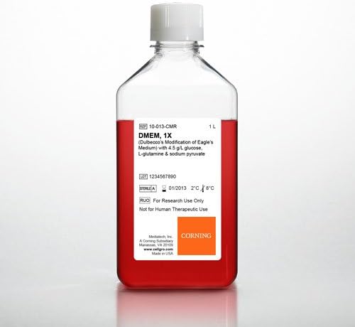 MEDIA - DMEM 4.5 g/L glucose- L-glutamine- and sodium pyr uvate - 6 x 1 L, CS