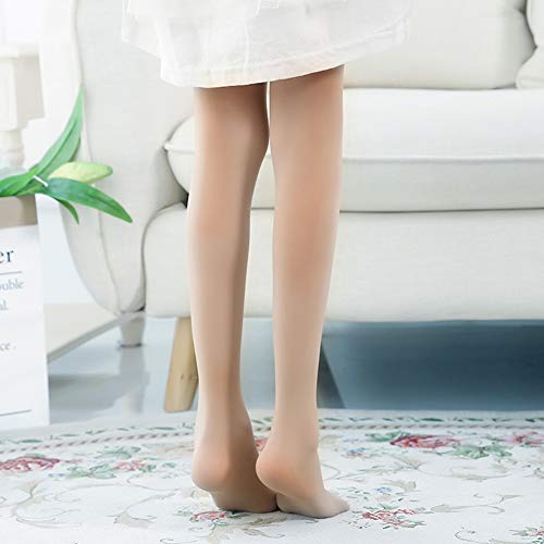 Image of Ehdching Pack of 3 Kids Toddler Girls Baby Soft Microfiber Ballet Dance Tights Velvet Stockings Pantyhose
