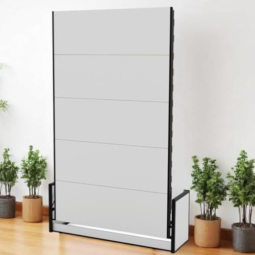 Wallbedking - Lit Escamotable 1 Place - 120cm x 190cm - Lit Mural Rabattable - Vertical - Studio