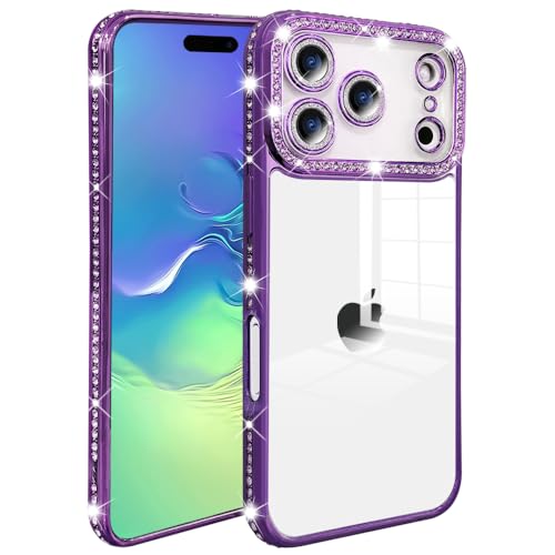 JOOBOY �X�}�z�P�[�X �Ή� iPhone17 Pro �N���A �P�[�X ���� ���b�L���H ���炫�� �u�����u���� �Ռ��z�� ���킢�� �L���L�� ���� �l�C �L�����N�^�[ ���C�����X�[�d�Ή� ������� �A�C�t�H��17�v�� �g�уJ�o�[ (�p�[�v��, iPh