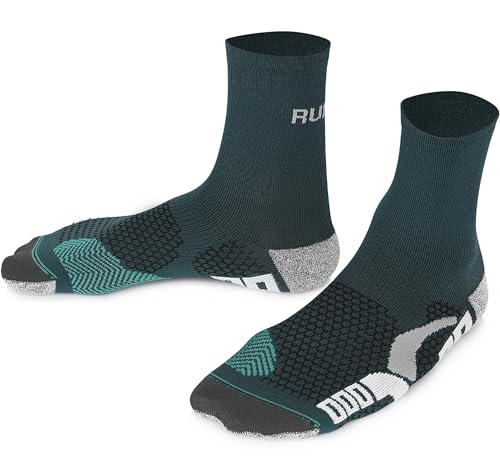 TODO Running Socks with Funny Inscription RUNNING RAID CREW Trail Running Socks for Men, Women. Breathable Runners Socks4