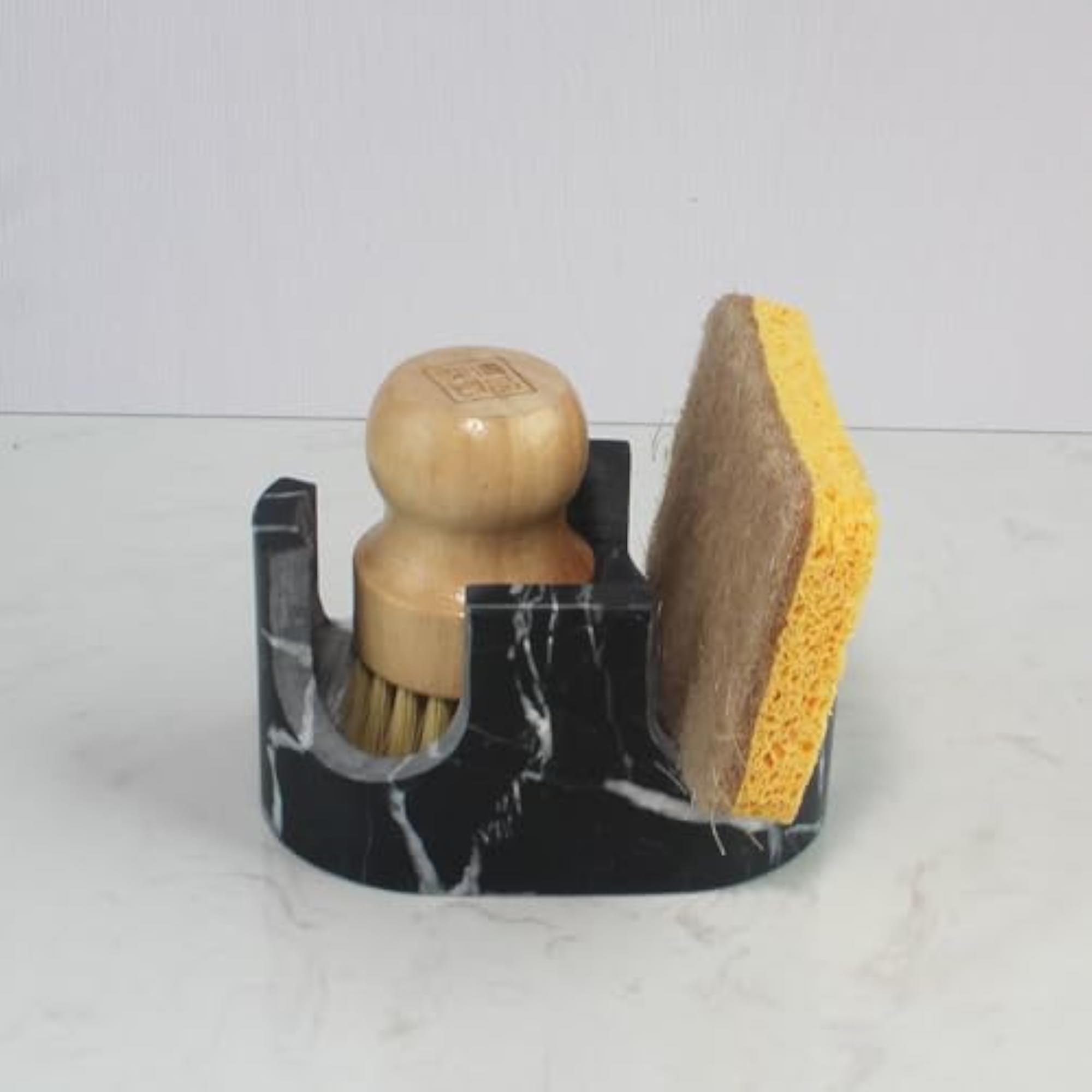 Natural Stone Sponge Holder for Kitchen Sink