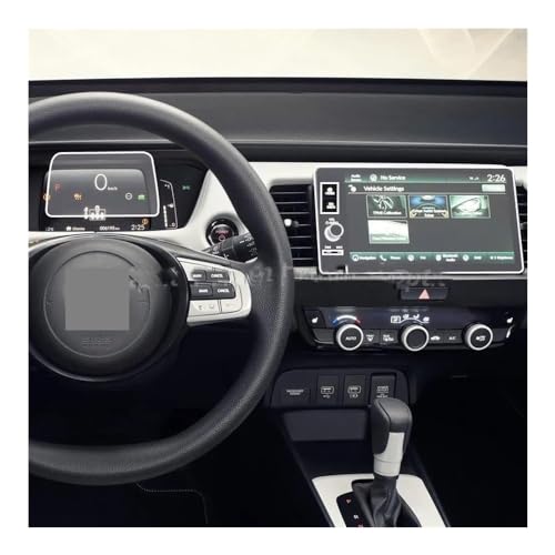 Verre trempé Jazz 2020 voyagez serein avec un écran de navigation voiture net