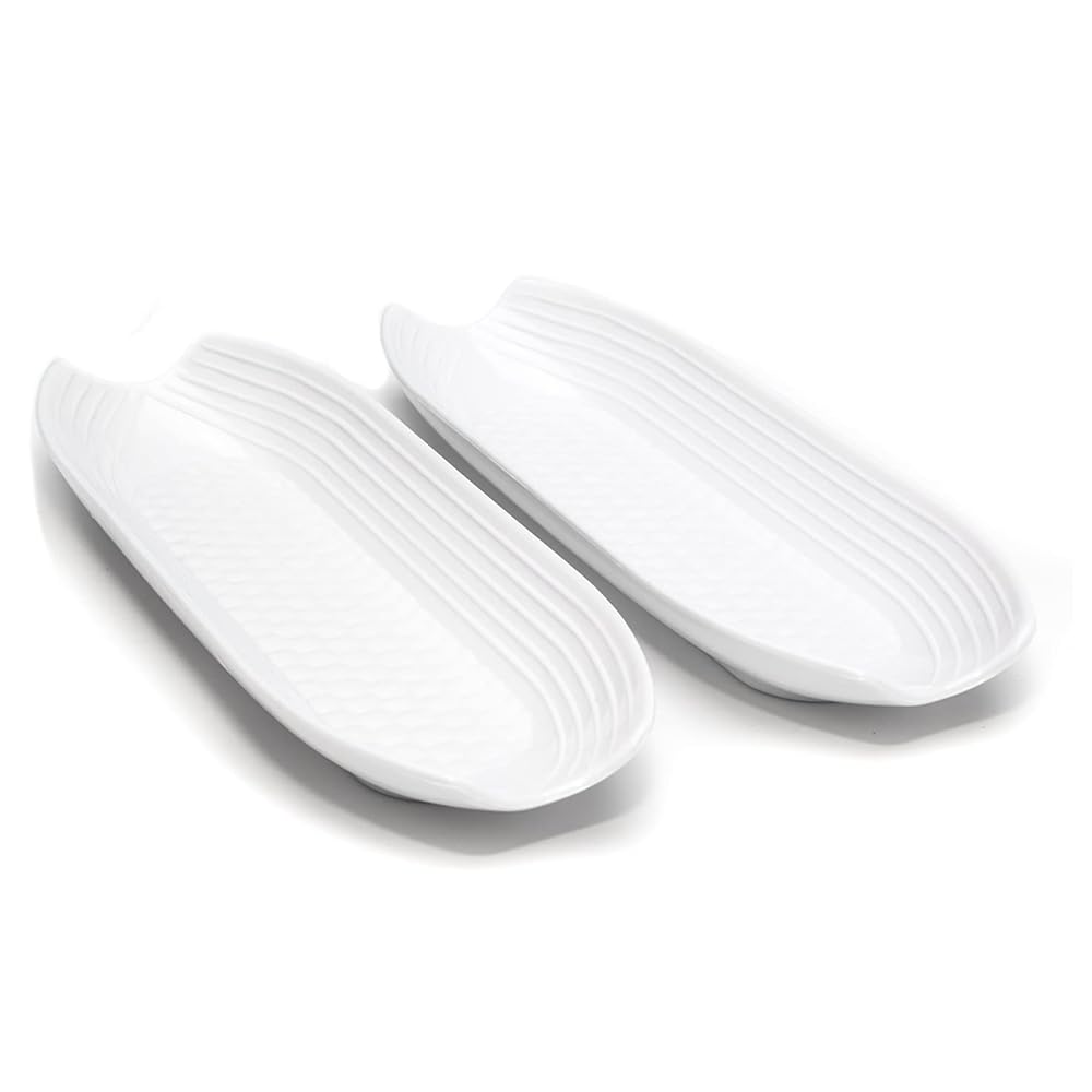 Fox Run Corn on the Cob Dish, Set of 2 (5429)