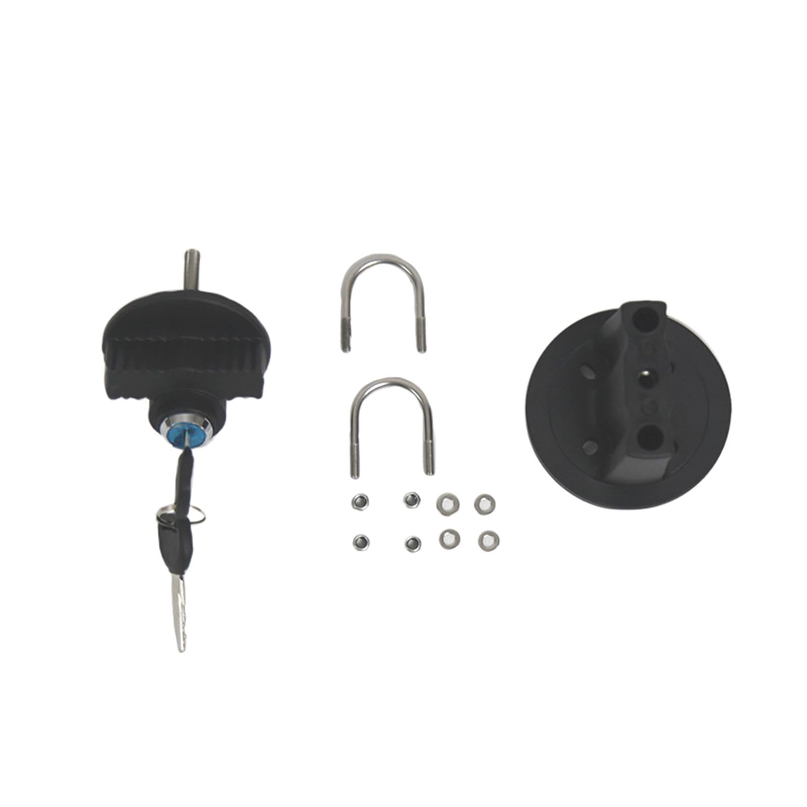 Fixation réservoir 5L anti vol et fuite pour véhicule utilitaire C en métal