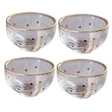 Tasse à thé de style : verre épaissi, pas facile à utiliser.