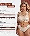 Sae Eleisa A Barely Feel Bras for Women(34B-42D),Full Coverage Smooth Wireless Bras for Women,Push Up Seamless Supportive Bra,Fashion Comfort Bralettes,Cornsilk 36D Nude