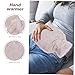 FRCOLOR PVC Hot Water Bottle with Plush Cover Warm Water Bag for Hand Warmer Soft and Comfortable Heat Therapy for Cramps Neck and Hands