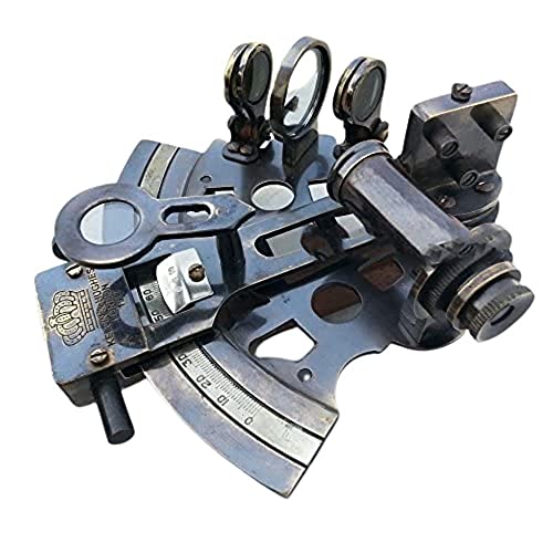 NauticalMart Maritime Marine Solid Brass Ship Sextant