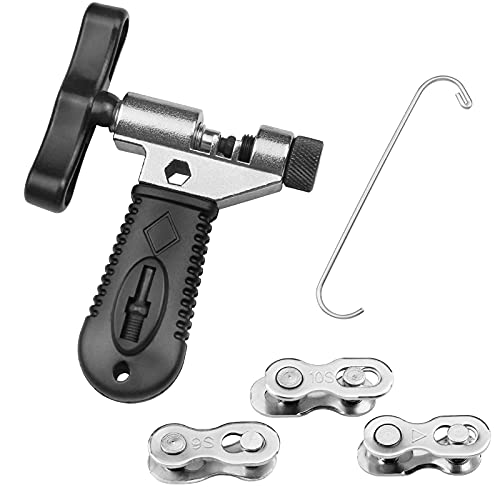 Baven Outil de Réparation Chaîne de Vélo de VTT pour Fixer et Demonte Les Chaînes de Vélo Convient pour 6, 7, 8, 9, 10 Vitesses de Bicyclette Outil de Enleve et D'installation