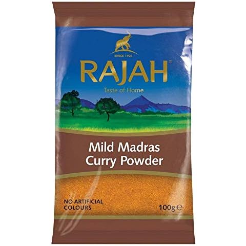 Rajah Madras Curry Mild Pkt 100G Cover