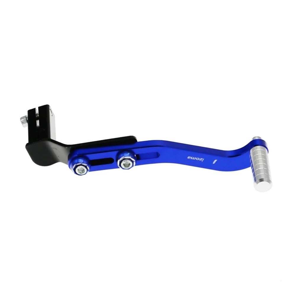 Fgjryedxj Blue Gear Shifter Shift Lever Universal Adjustable Motorcycle Cnc Folding Aluminum Gear Shift Lever Change