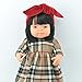 Minikane doll outfit, Miniland doll clothes, Paola Reina doll clothes, checkered dress, velvet headband, Minikane clothes (checkered dress)