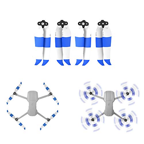DJFEI Hélice pour DJI Air 2S/Mavic Air 2, 2 Paires Pliable Faible Bruit Libération Rapide Hélices pour DJI Mavic Air 2S / Mavic Air 2 Drone (D)