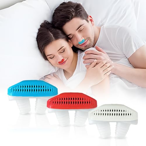 TTPSRY Antironquidos Dilatador Nasal Dispositivos para Hombres y Mujeres Silicona Blanda Compacto y Cómodo Reutilizable Mejora el Sueño y la Respiración