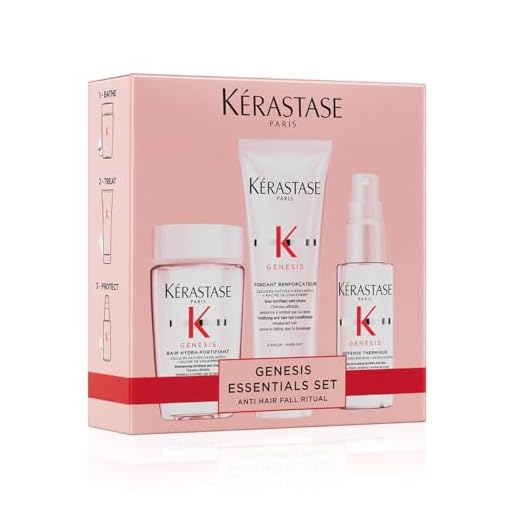 KÉRASTASE Genesis - Routine Nourissante & Anti-Casse pour Cheveux Fragiles - Renforce & Réduit la Casse - Aminexil - Formats Voyages