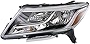 Evan-Fischer Headlight Assembly Compatible with 2013-2016 Nissan Pathfinder Halogen CAPA Driver Side