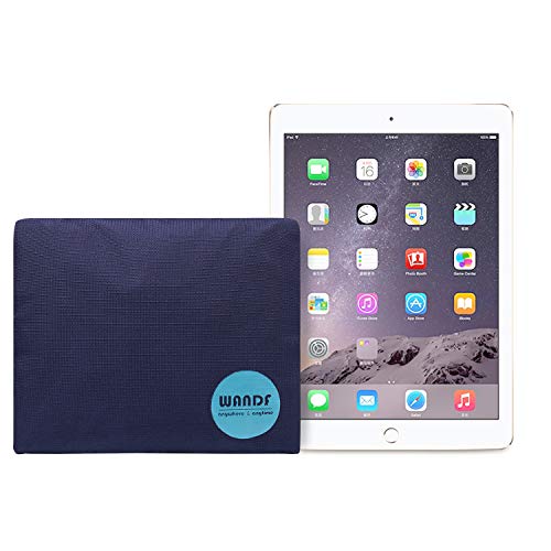 Wandf Foldable Travel Duffel Bag Luggage Sports Gym Water Resistant Nylon (Dark Blue)