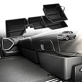 VaultsOnWheels Under Seat Storage Box Fit for Dodge Ram 1500 2026 2025-2019 Crew Cab Accessories, Console Organizer Truck Tool Box Custom Fit Detachable Underseat Organizer (Not for Classic Model)