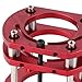 Fayelume Router Lift Base, Aluminum Alloy Stainless Steel Router Table Lifting System Base, 4 Jaw Clamping Router Table Lift Base (Diameters 64-66mm/2.5-2.6in)