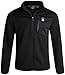 Produktbild Spyder Herrenjacke, durchgehender Reißverschluss, weiche Encore-Fleece-Jacken für Herren, leichte Herrenjacken mit Brusttaschen (S-XL), Schwarz, M