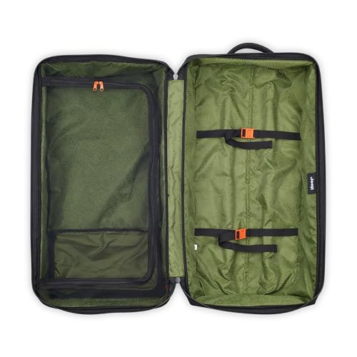 Jeep Js005a Two Wheel Rolling Travel Duffle Bag3