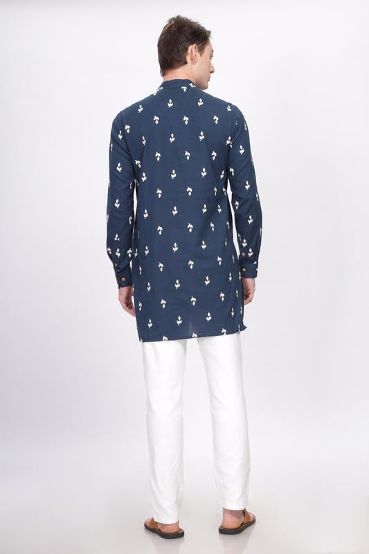 Image of BE ACTIVE Men's Traditional Embroidered Full Sleeves Kurta || Cotton Kurta for Men || Men Kurta for Wedding || Kurta for Men (A-SK1021 Parent)