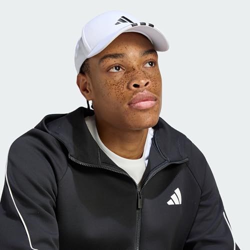 Veste à capuche zip intégral adidas avec petit logo discret Stadium