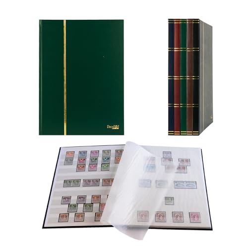 23,5 x 30 cm A4 classificatori 16 pagine bianco, Prophila Leuchtturm, verde colori
