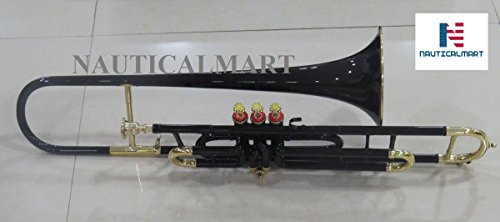 Nauticalmart Valve Trombone Bb Black #TOP7