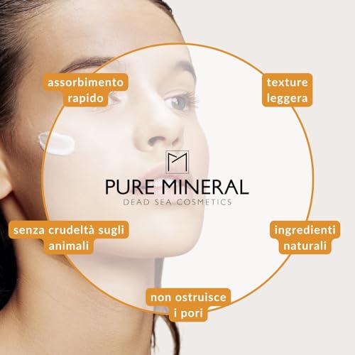 Pure Mineral - Detergente Viso Pulizia Profonda - Minerali Del Mar Morto, Vitamina C, Tutti I Tipi Di Pelle, Purificante - Senza Siliconi, Solfati, Parabeni - 175Ml - 6