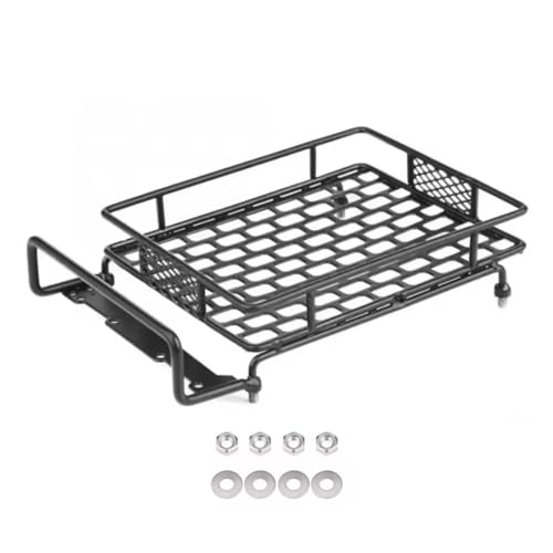 Porte-bagages métal toit ultra résistant pour surélever le réalisme RC 1/10