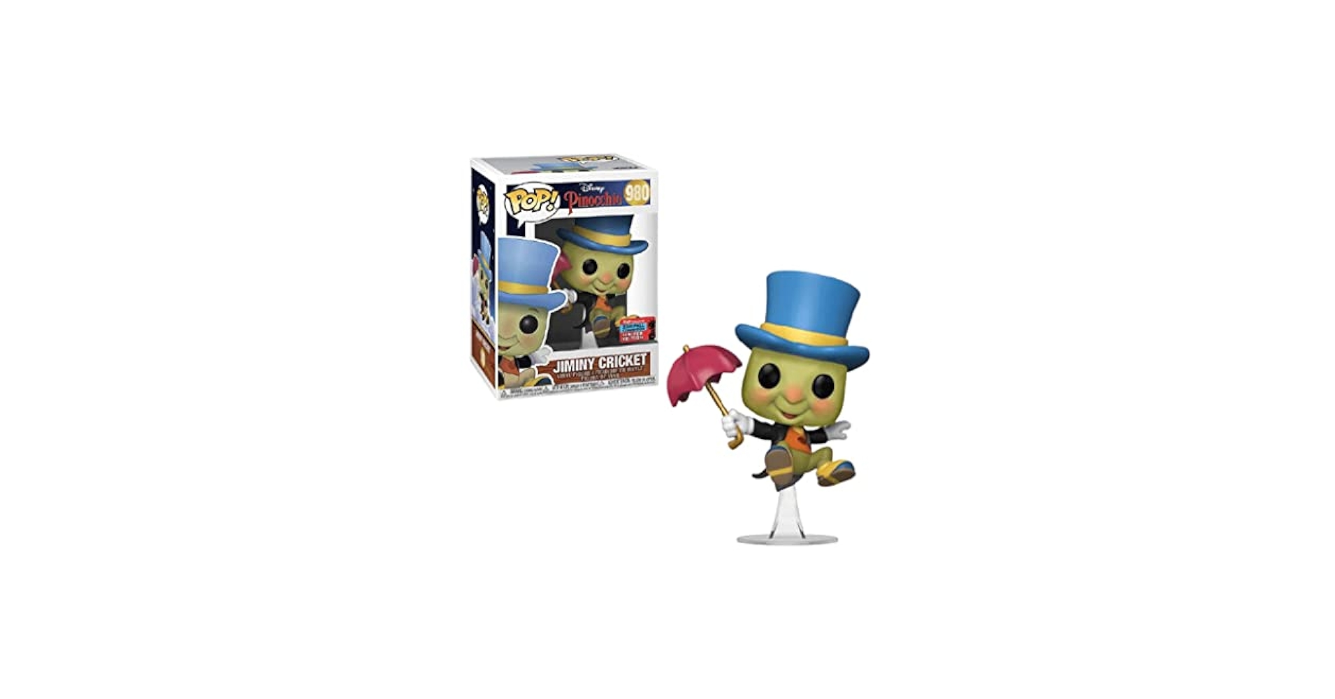 Amazon.com: Funko Pop! Disney: Pinocchio - Jiminy Cricket