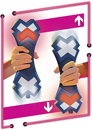 Mattel Games HCF41 - Crossed Signals Familienspiel mit sprechenden Leuchtstäben, alleine oder in der Gruppe mit bis zu 4 Spielern spielbar… – Ansicht 3