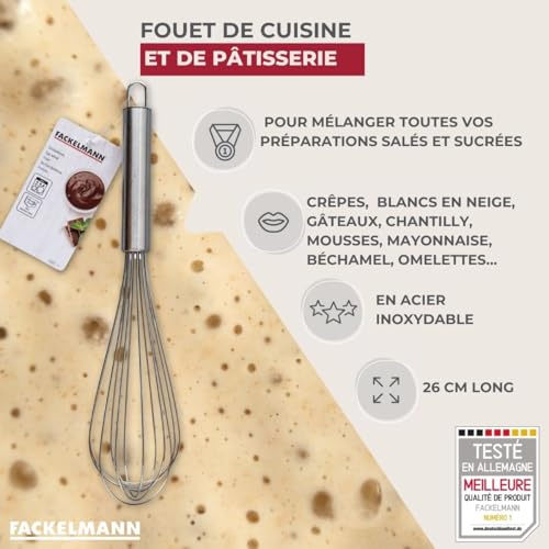 Fouet inox 26 cm anti-grumeaux - Fackelmann – Image 3