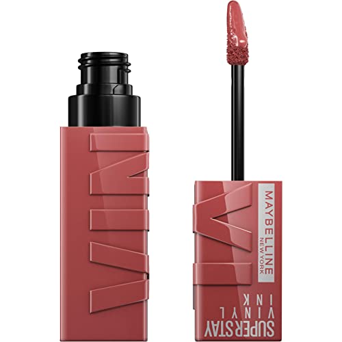 Maybelline New York Super Stay Vinyl Ink Liquid Lip Colour, 16HR Long-Lasting, Ultra-Pigmented, Smudge & Transfer-Proof