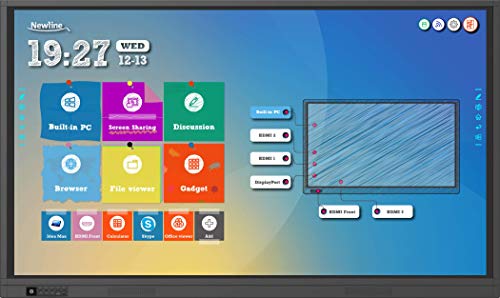 Image of Newline 75 inch 4K Touch Screen Display Interactive RS+ Series